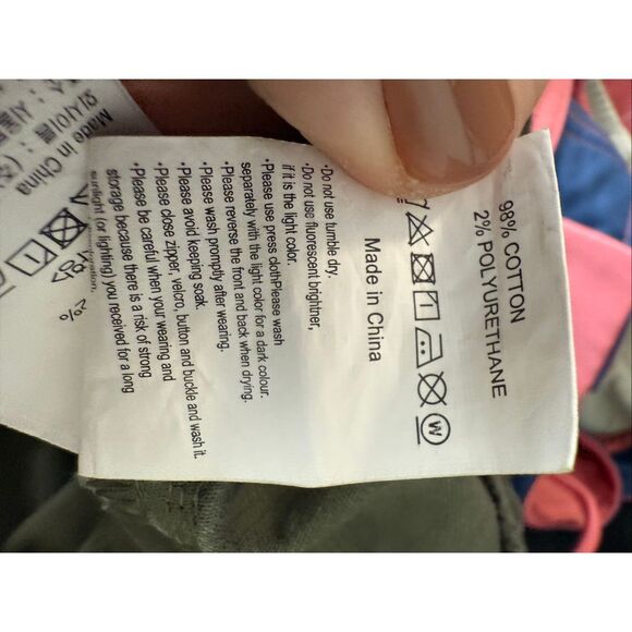 Gramicci Olive Green Outdoor Climbing Pants Men’s Size Small | 100% Cotton Utili - Picture 8 of 8